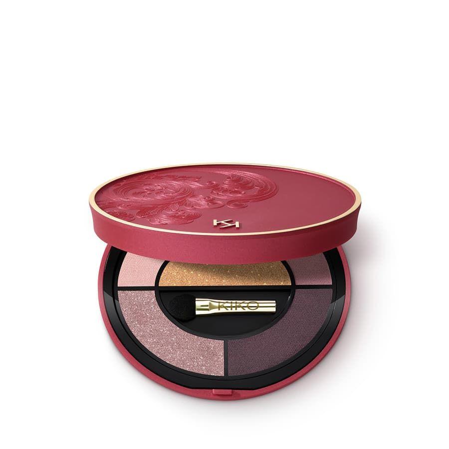 Палетка тіней Kiko Milano A Holiday Fable Ethereal Eyeshadow Palette №02 Rose in Wonderland 4,5 г, фото 1