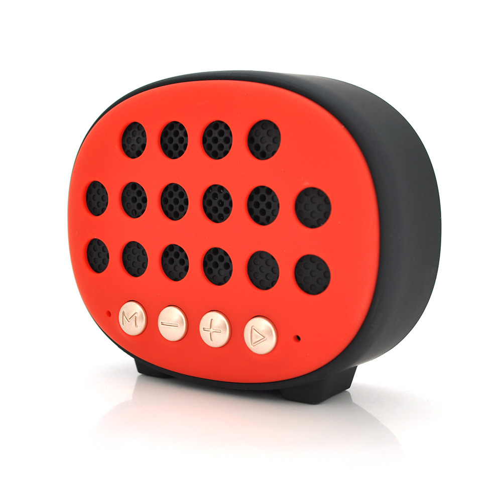 TU TU Колонка T9 Bluetooth 4.1 до 10m, 1х3W, 4Ω, 600mAh, ≥90dB, TF card/USB, DC 5V, Red