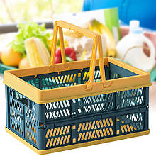 Складаний ящик "CompactBox" 50208-0006 середній, Жовто-зелений (WAN)