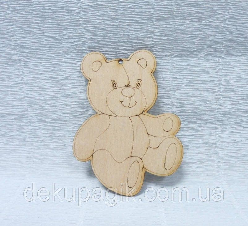 Підвіска Ведмедик, 7см, фото 1