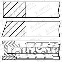 Комплект колец на поршень TOYOTA LITEACE / TOYOTA MR2 (ZZW3_) 1995-2012 г.