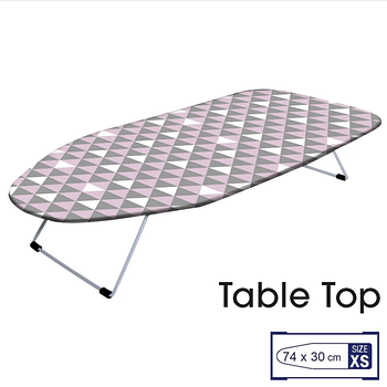 Прасувальна Розкладна Дошка для прасування Casa Si Table Top 73x30 White/Pink Triangle (CS95159P168) Австрія
