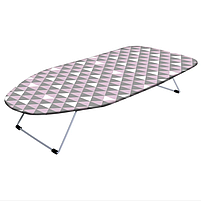 Прасувальна Розкладна Дошка для прасування Casa Si Table Top 73x30 White/Pink Triangle (CS95159P168) Австрія, фото 3