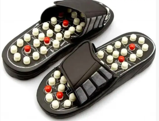 Рефлекторні масажні капці 40-41р, Massage Slipper, Масажне взуття для стоп. Акупунктурний масаж