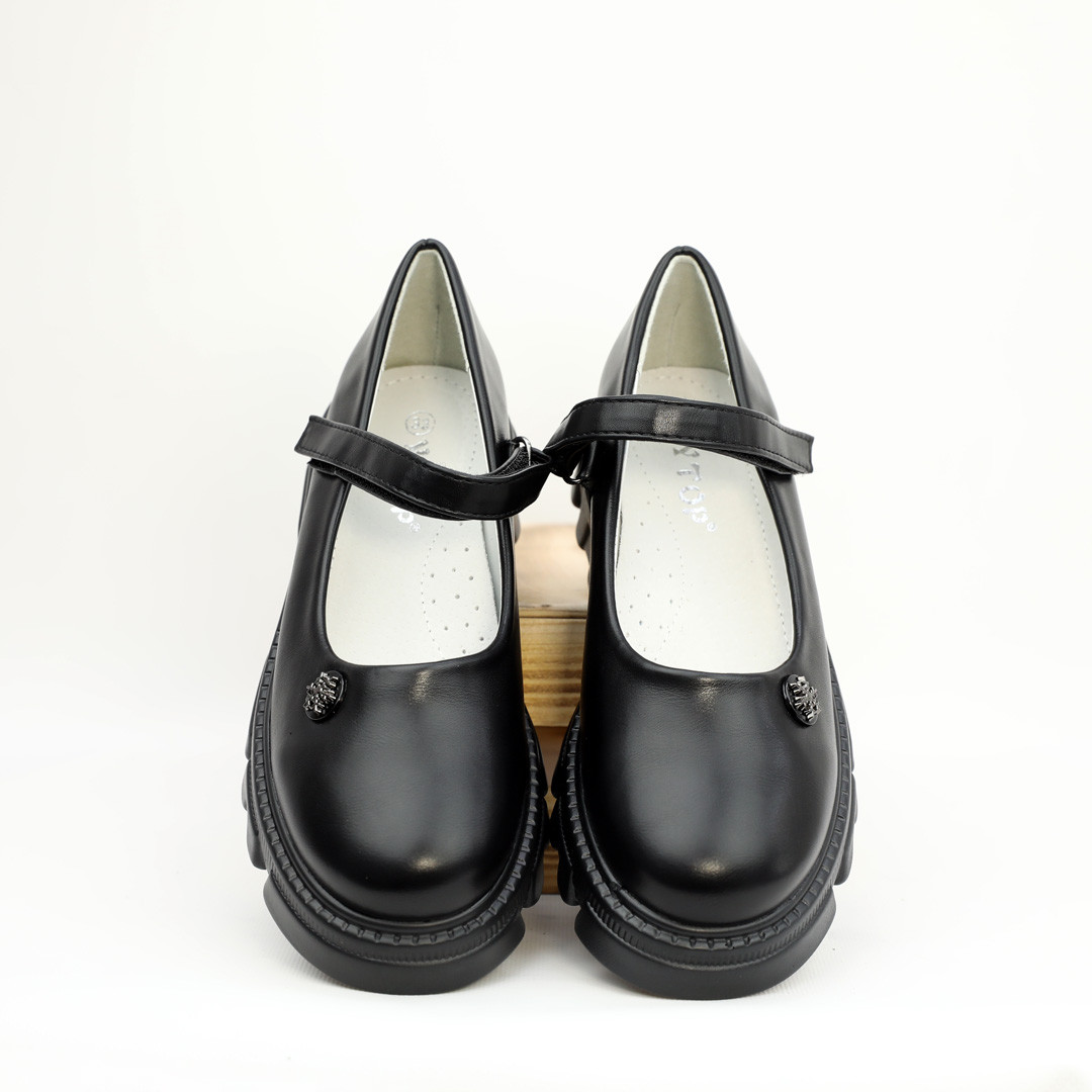 Туфли для девочки Y.TOP 586291 Черные - фото 2 - id-p2184144767