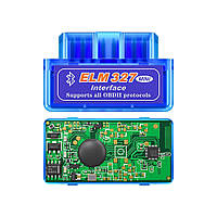 Автомобільний сканер ELM 327 mini Bluetooth, адаптер для діагностики автомобілів ВЕРСІЯ 2.1 «H-s»