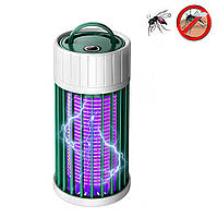 Лампа от комаров УФ Electric Shock C12 Зеленый светильник-ловушка от камаров - лампа від комарів «H-s»