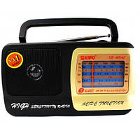 TU  TU Радиоприемник KIPO KB-408, FM радио, AUX,  корпус пластмасс, Black, BOX