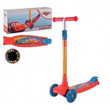 Самокат MINI дитячий 4-х коліс LS2216 Тачка Макквін Cars колеса PU світло