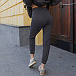 Жіночі штани BOWL графіт / Повсякденні штани для дівчат / Жіночі спортивні штани на флісі, фото 2