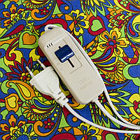 Электрогрелка со съемным чехлом Трио 02103, 43х32 см Разноцветные цветы, электрическая грелка «H-s»