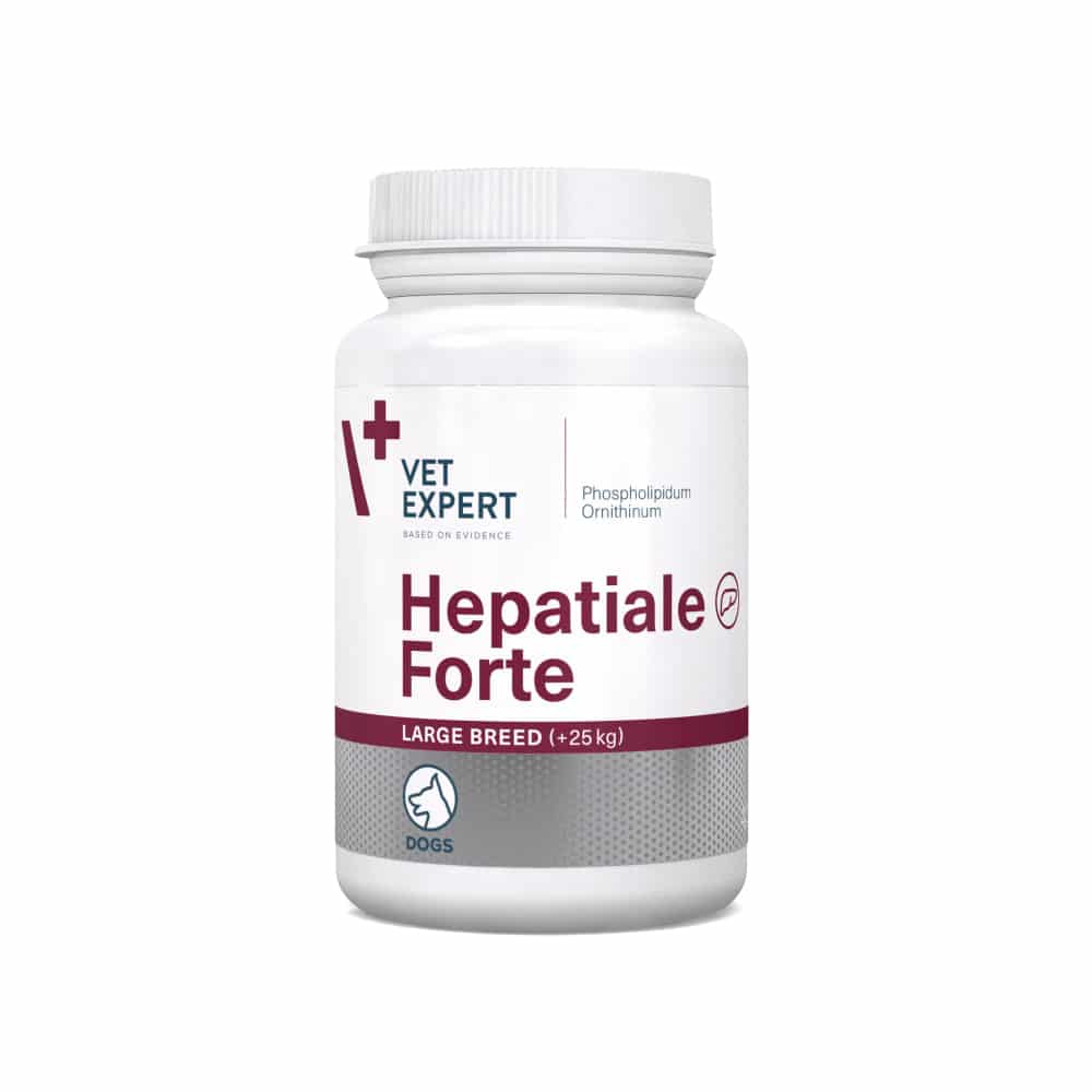 Харчова добавка для собак великих порід Vet Expert (Вет Експерт) Hepatiale Forte Large Breed підтримка функцій печінки 40 шт