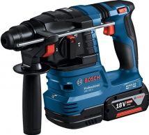 0.611.924.022 Перфоратор акумуляторний Bosch GBH 185-LI SDS-Plus 18В акб 1х4А·год 1.9Дж 2.3кг, фото 1