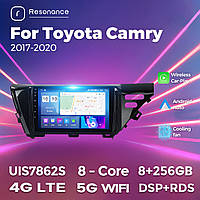 Штатная магнитола Toyota Camry 8 (XV70) (2017-2020) M100 (1/32 Гб), HD (1280x720) QLED, GPS