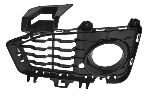 Накладка протитуманної фари BMW 4 F32 F33 F36 F82 13-20 ліва (M-SPORT) Fps чорна  текстура, фото 1