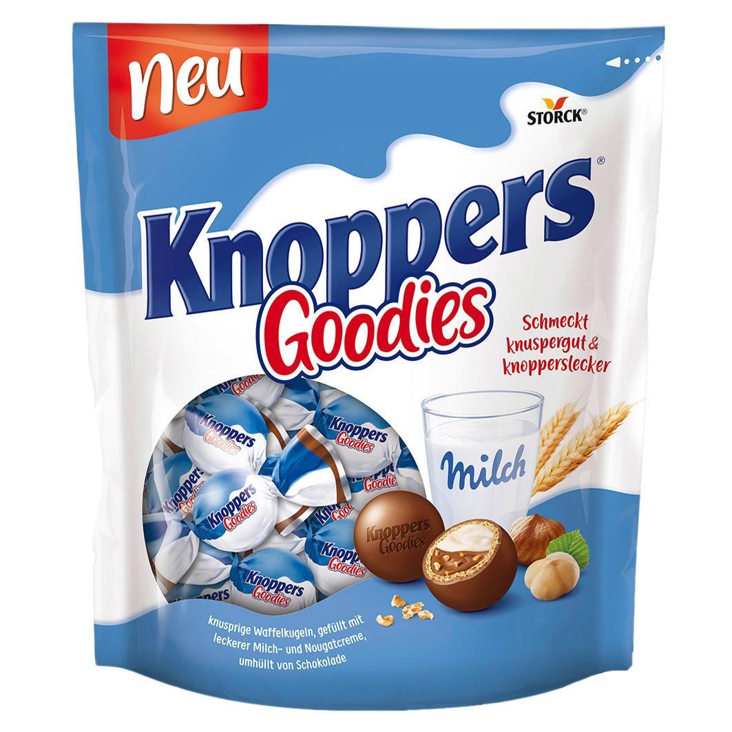 Шоколадні цукерки Storck Knoppers Goodies Waffle Balls, 180г, фото 1