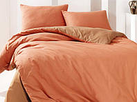 Комплект постельного белья Marie Claire Paris Евро оранжевый, ранфорс