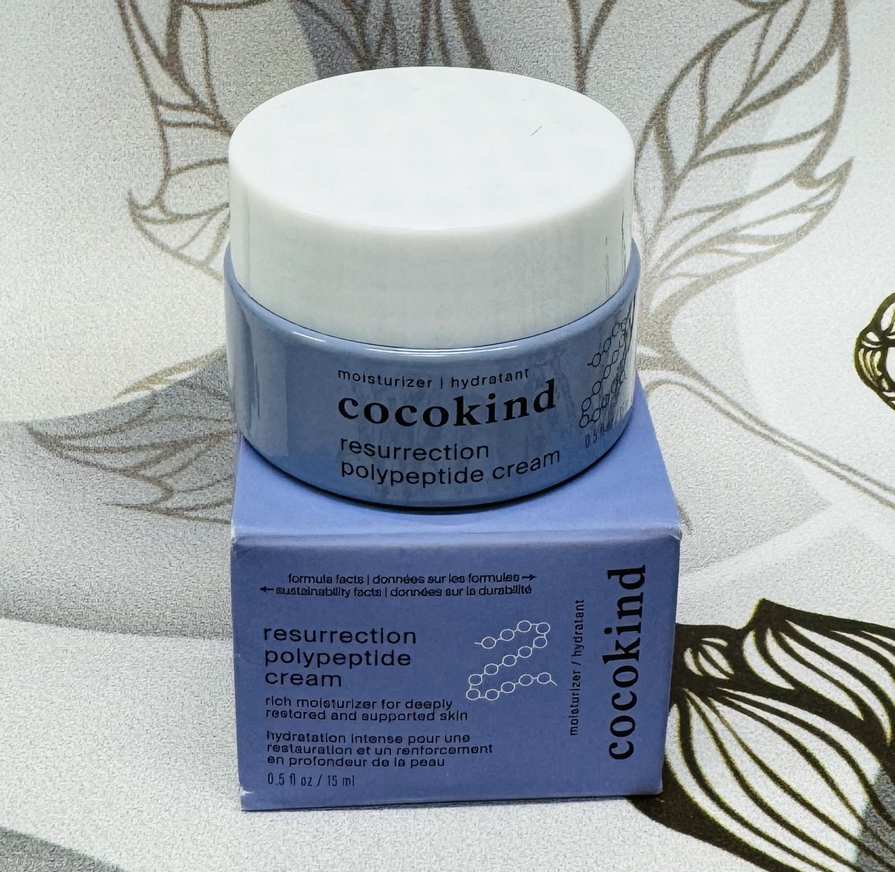 Крем для сухої обличчя шкіри проти старіння Cocokind Resurrection Polypeptide Cream