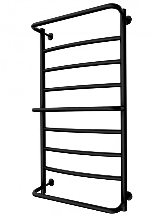 Водяна рушникосушка Mario Люкс 900x530/500 Чорний мат, фото 1