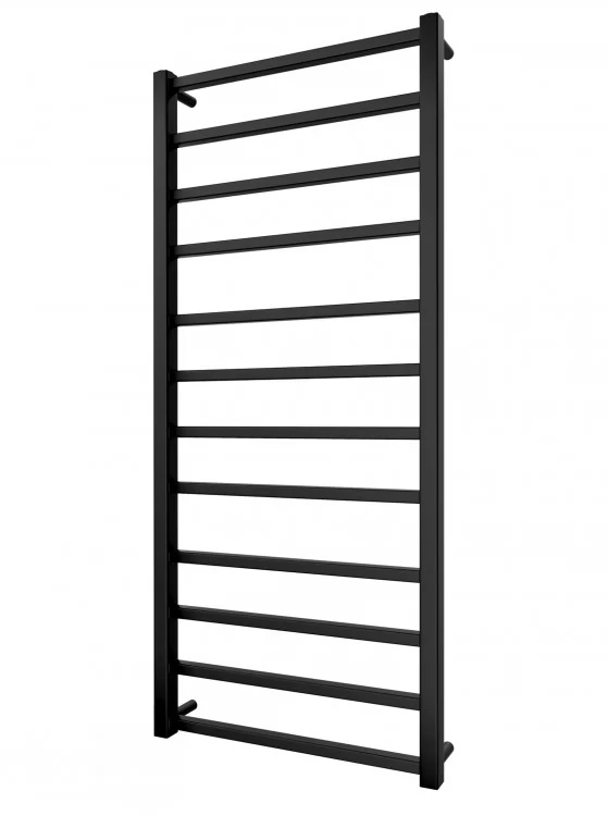 Водяна рушникосушка Mario Токіо 1200x530/500 Чорний мат, фото 1