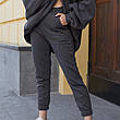 Жіночі штани BOWL графіт / Однотонні штани для дівчат / Штани оверсайз для жінок / Модні штани, фото 4