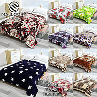 Плед - покривало з мікрофібри полуторний Malloory Home розмір 150*200 мікс кольорів без вибору