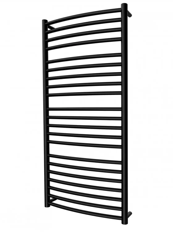 Водяна рушникосушка Mario Фенікс 1150x482/450 Чорний мат, фото 1