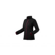 80-500-L Кофта робоча Neo Tools Woman Line, флісова, 300г/м кв, на блискавці, L(40), чорний