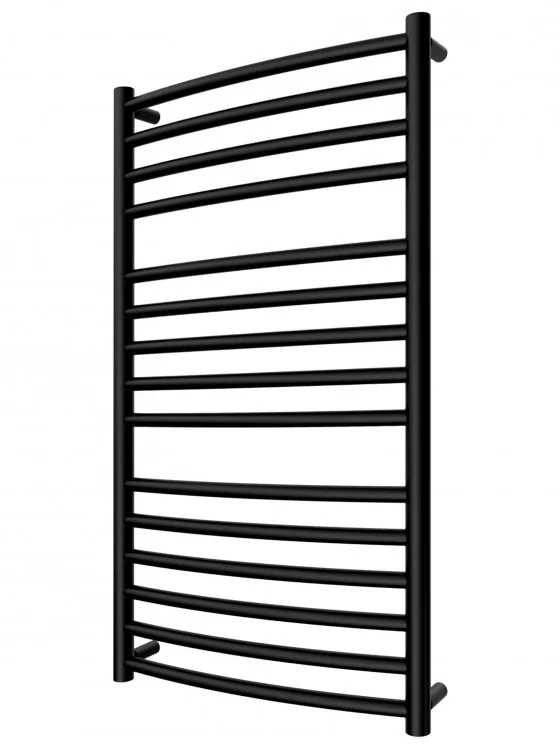 Водяна рушникосушка Mario Фенікс 830x482/450 Чорний мат, фото 1