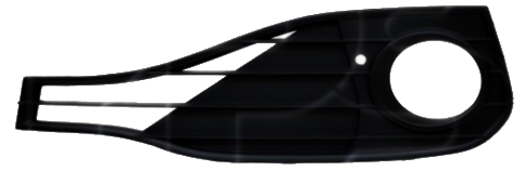 Накладка протитуманної фари BMW 4 F32 F33 F36 F82 13-20 ліва (крім M-SPORT) Fps чорна  текстура, фото 1