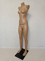 Манекен жіночий збірної на підставці з кріпленням у ногу (Ната)