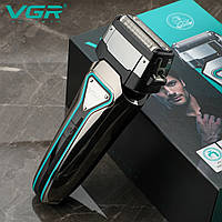 Электробритва для лица Shaver VGR V-333 шейвер для бритья, электробритва сеточная мужская на аккумуляторе «Hs»