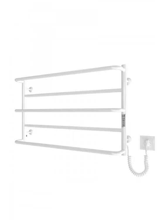 Електрична рушникосушка Mario Люкс Сіті-I 500x820 TR K таймер-регулятор Білий мат, фото 1