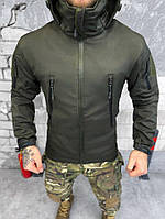 Тактическая куртка Олива софтшел Kord second generation, весенняя куртка олива для нац гвардии, куртка олива