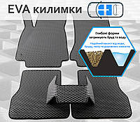 Килимки Салону Eva BMW 3 E92, БМВ 3 Е92 2006-2013 (4 килимка і тунель між задніми, багато кольорів Ева, Єва)