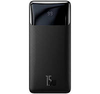 Повербанк портативний зарядний пристрій Baseus BIPOW Power Bank 30000 mAh 15 W USB USB-C Black (PPDML-K01)