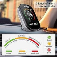 Внутрішній детектор CO2 MESTEK Детектор вуглекислого газу CO2 Монітор якості повітря, фото 3