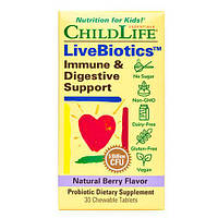 ChildLife Immune & Digestive Support 30 жувальних таблеток CDL-10400 VB