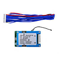 Контролер BMS 10S 36V 14A (20A) li-ion li-po з балансуванням симетрія/роздільний порт