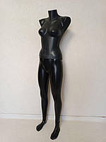 Манекен жіночий торс з ногами чорний (Ната)