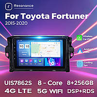 Штатная магнитола Toyota Fortuner (AN160) (2015-2020) M100 (1/32 Гб), HD (1280x720) QLED, GPS