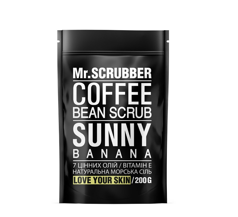 Кавовий скраб для тіла Sunny Banana Mr.SCRUBBER, фото 1