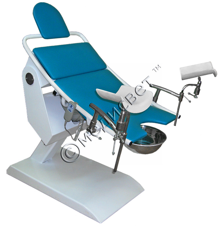 Крісло гінекологічне КГ-3е з електроприводом медичне (управління пульт) оглядове