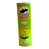 Чіпси Pringles Cucumber Sea Salt Light, 115г, фото 3