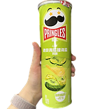Чіпси Pringles Cucumber Sea Salt Light, 115г, фото 5