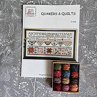 Rosewood Manor Quakers&Quilts S-1168 В набор входит буклет со схемой и нити по ключу