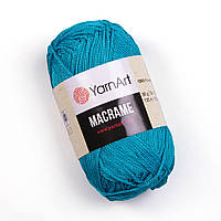 Пряжа для макраме Yarnart Macrame Голубой №152