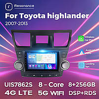 Штатная магнитола Toyota Highlander 2 (XU40) (2007-2013) M100 (1/32 Гб), HD (1280x720) QLED, GPS
