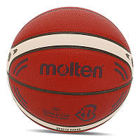 Мяч баскетбольный Molten B7G3100-Q2Z №7 Оранжевый (57483075)