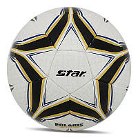 Мяч футбольный Star Polaris Gold SB4065C №5 Бело-черно-золотой (57623030)